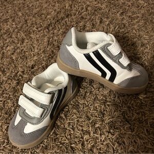Cat & Jack White and Gray Kids' Sneakers